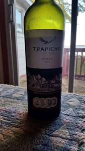 2013 Trapiche Reserve Syrah